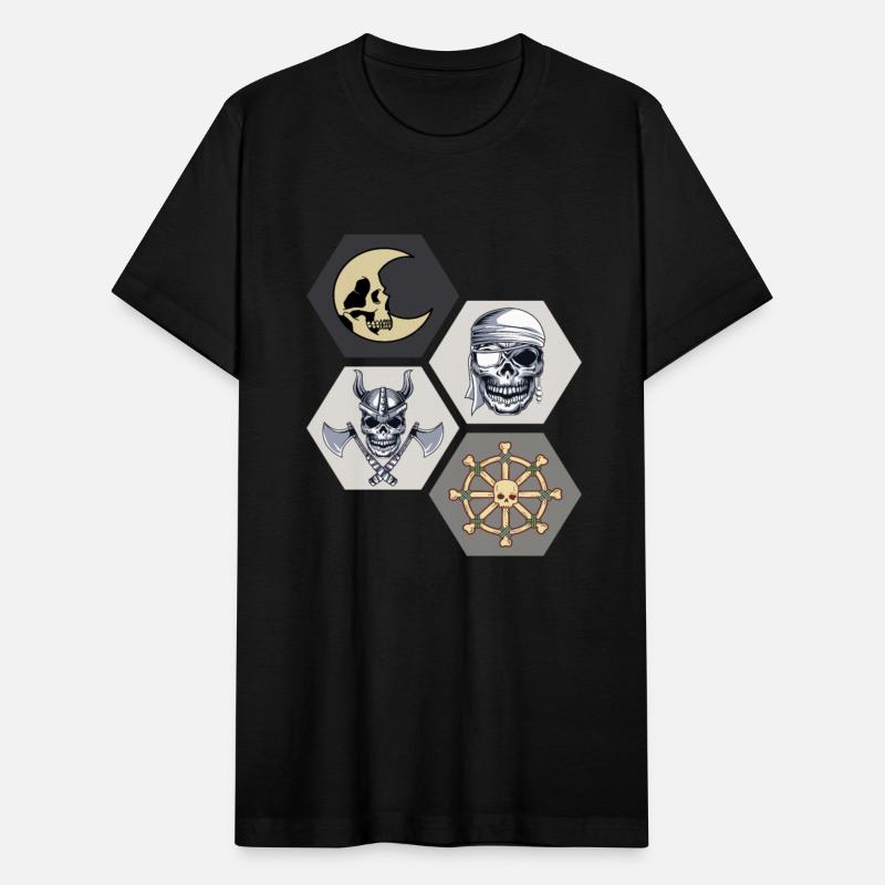 Scary Cool Pirate Skull Halloween Lovers