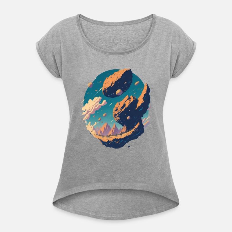 Sci-fi design of Lage comet hitting on earth