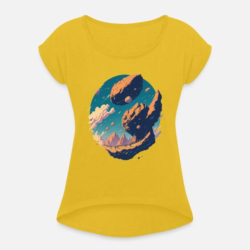 Sci-fi design of Lage comet hitting on earth