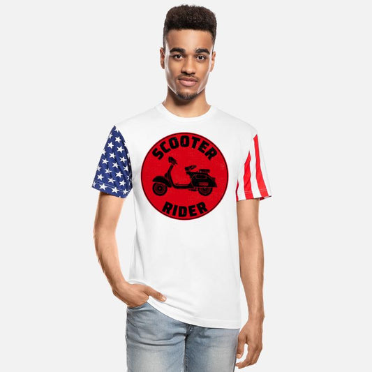 Scooter Rider Scootering Motorbike Moped Bike