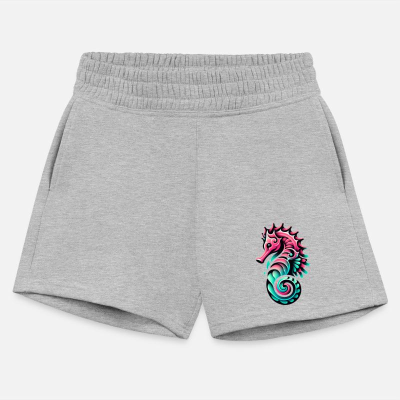 sea horse pink Swim water cute Holiday Kids Manga