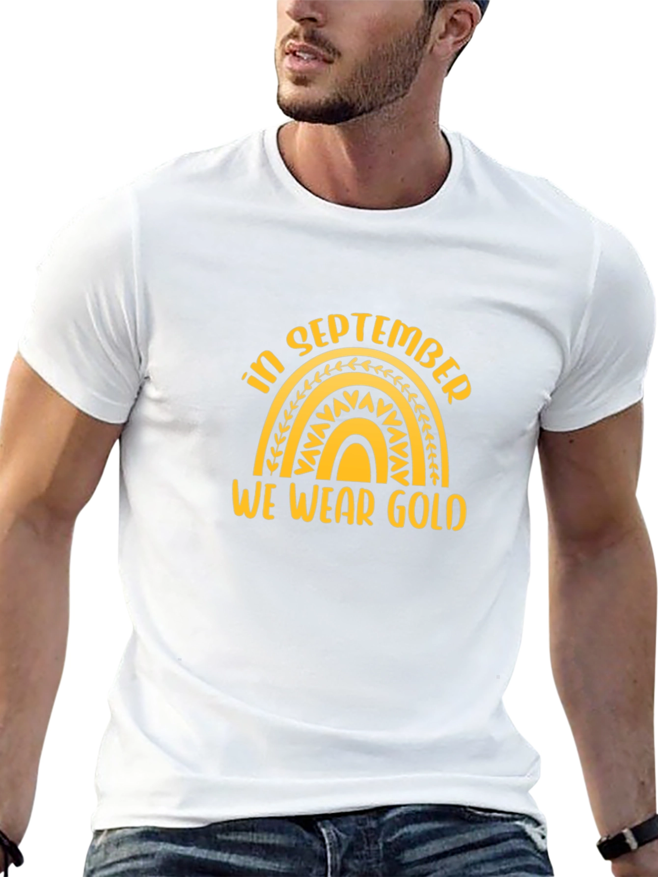 In September We Wear Gold Awareness T-Shirt