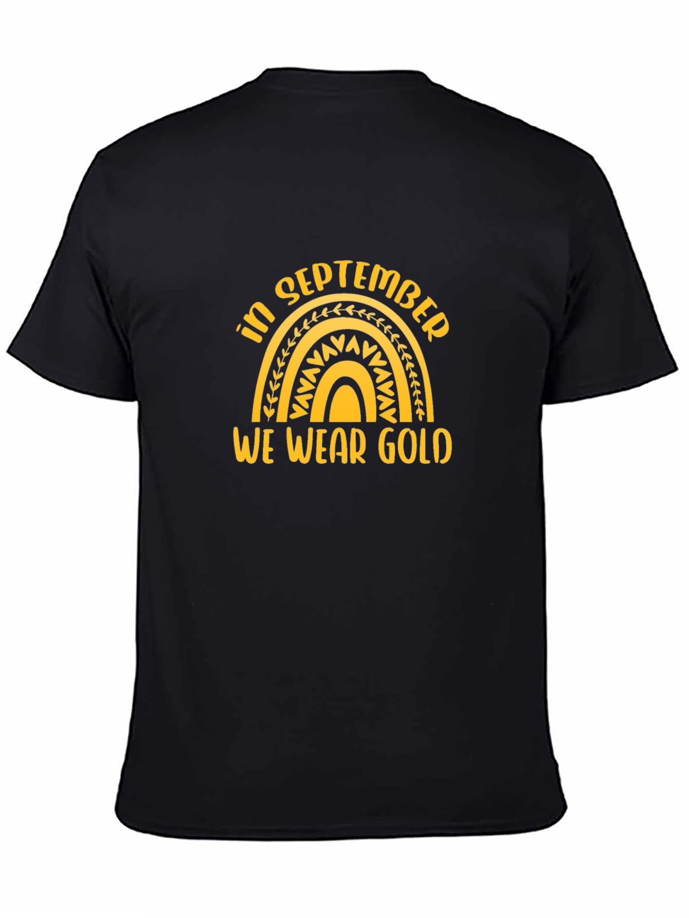 In September We Wear Gold Awareness T-Shirt