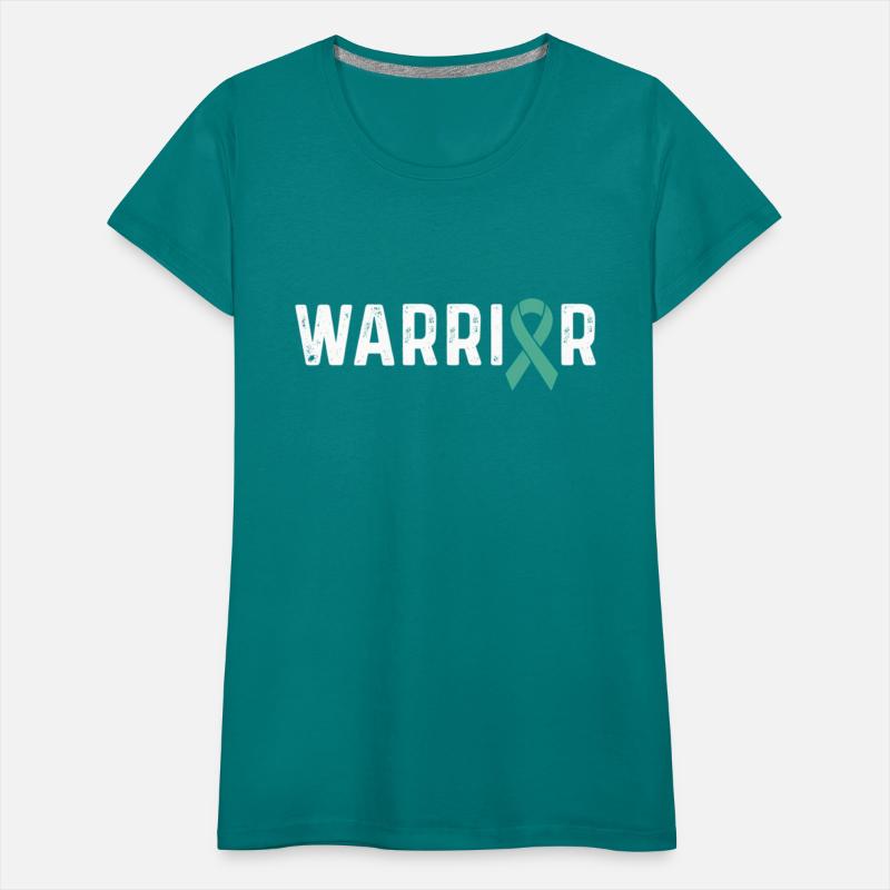 Sexual Assault Awareness Teal Ribbon Warrior