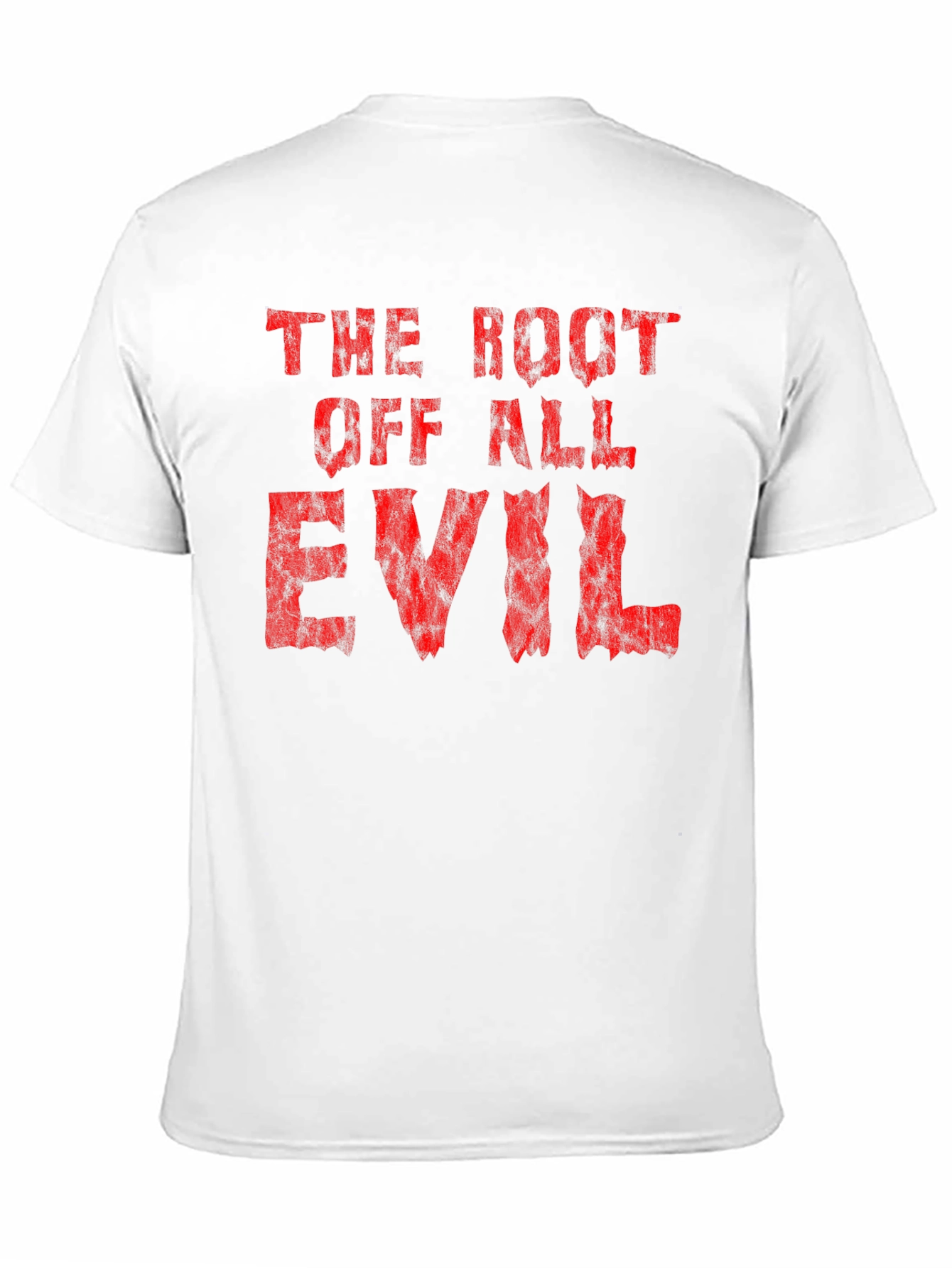 Root of All Evil Graphic Tee - Black