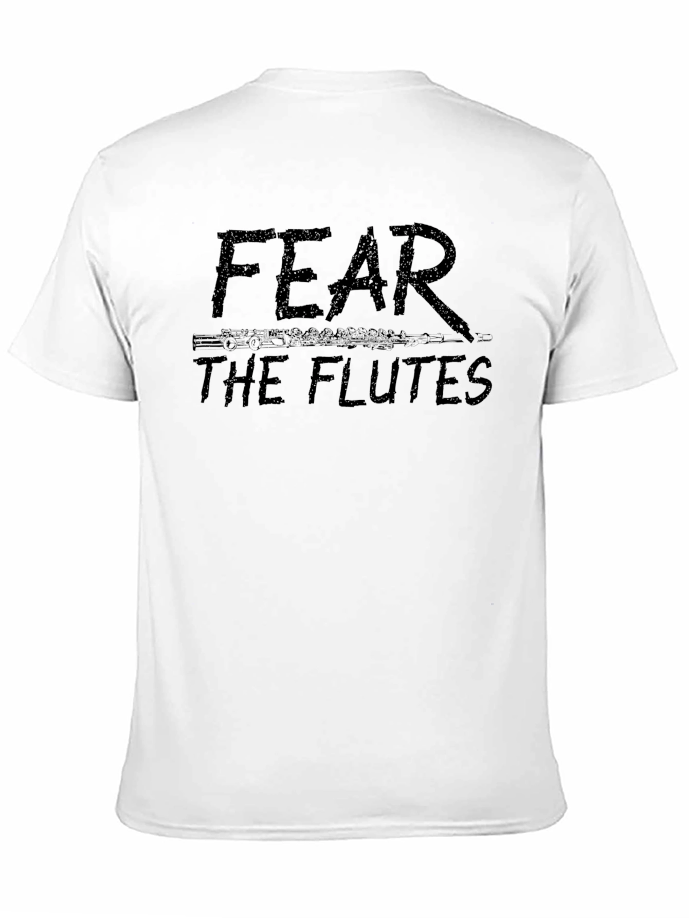 Fear The Flutes Black T-Shirt