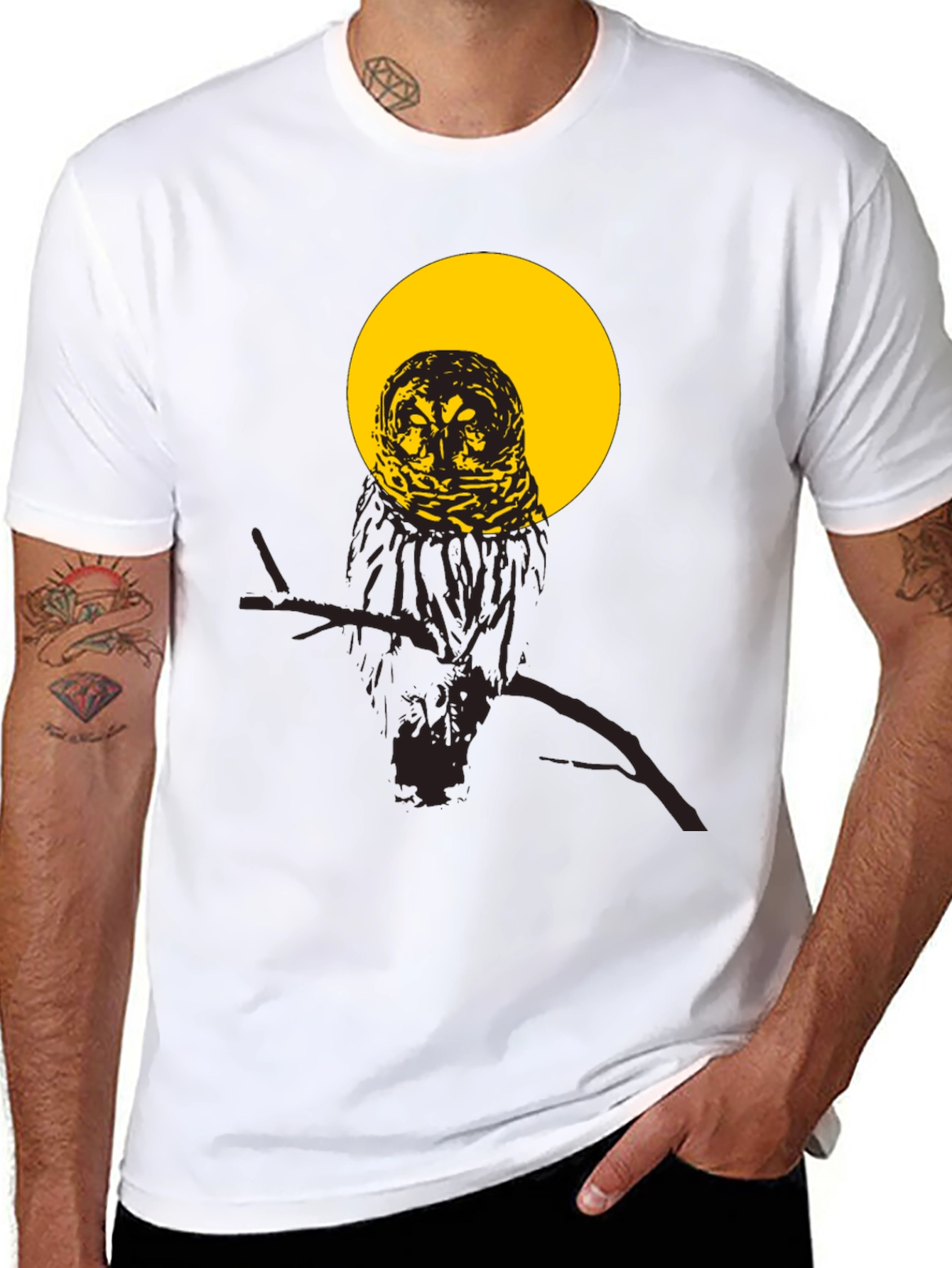 Owl Moon Graphic Tee