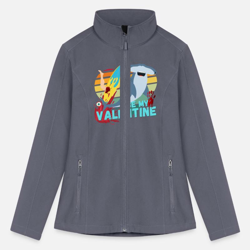 Shark be my Valentine Surf Blood Design