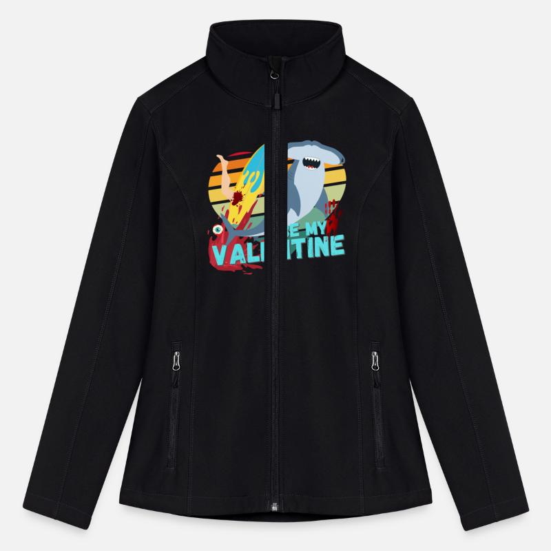 Shark be my Valentine Surf Blood Design