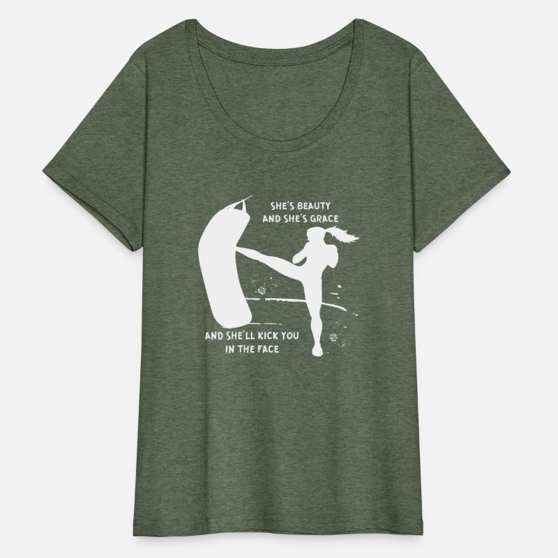 She Is Beauty & Grace And Will Kick You In Your Fa