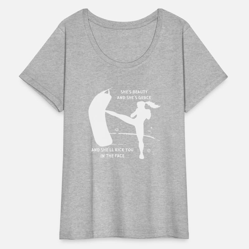 She Is Beauty & Grace And Will Kick You In Your Fa