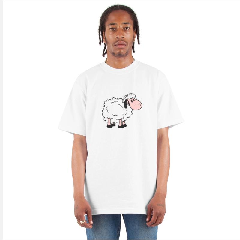 Sheep Baby Standing Cute Lamb Child Cool Comic