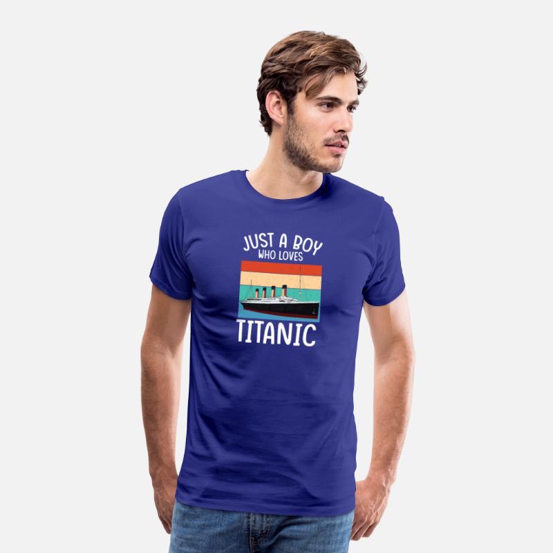 Ship Just A Boy Who Loves Titanic Boat Titanic Boy