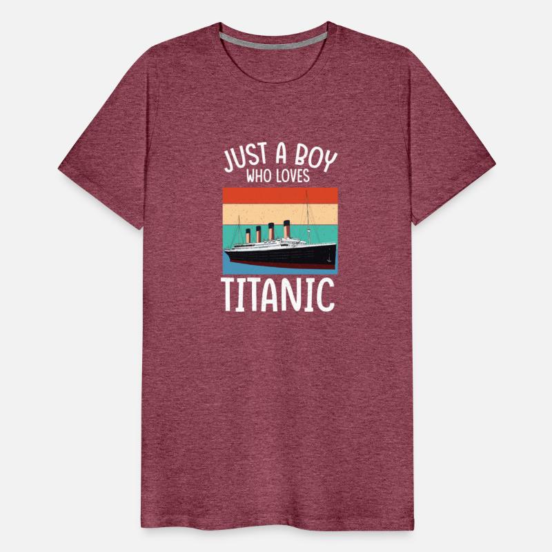 Ship Just A Boy Who Loves Titanic Boat Titanic Boy