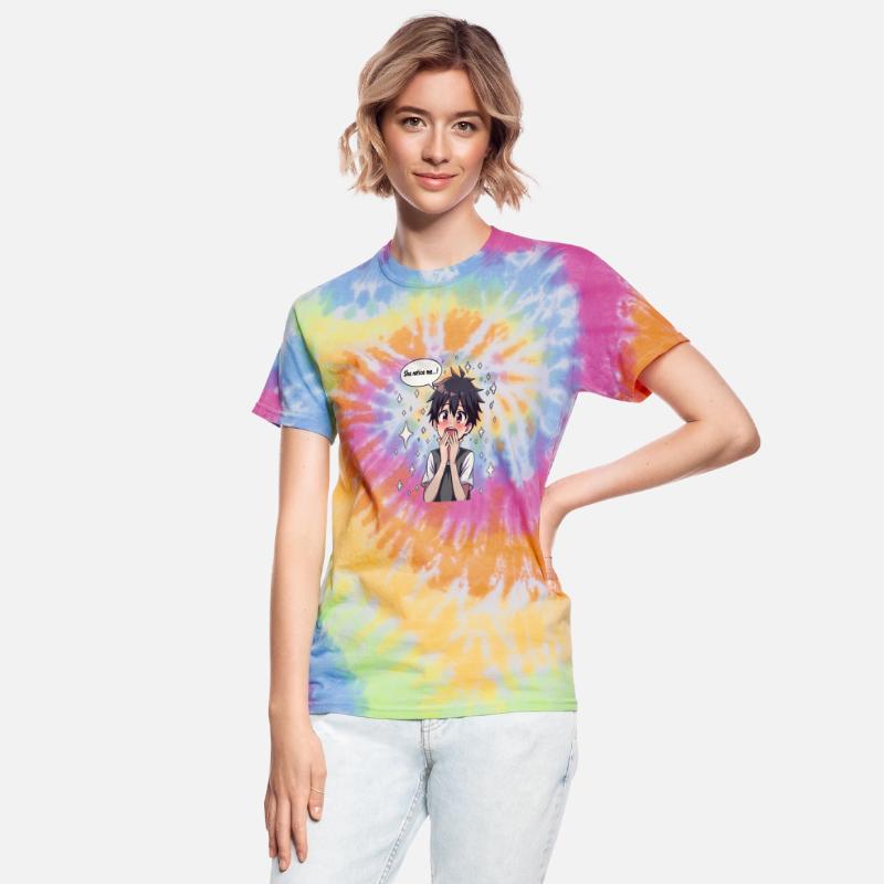 Shy anime boy from girl