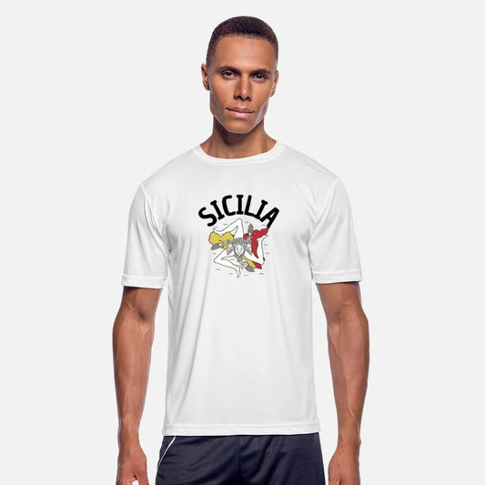 Sicilia Flag Sicily Palermo Italy