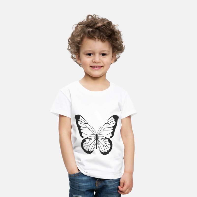 Silver Abstract Butterfly