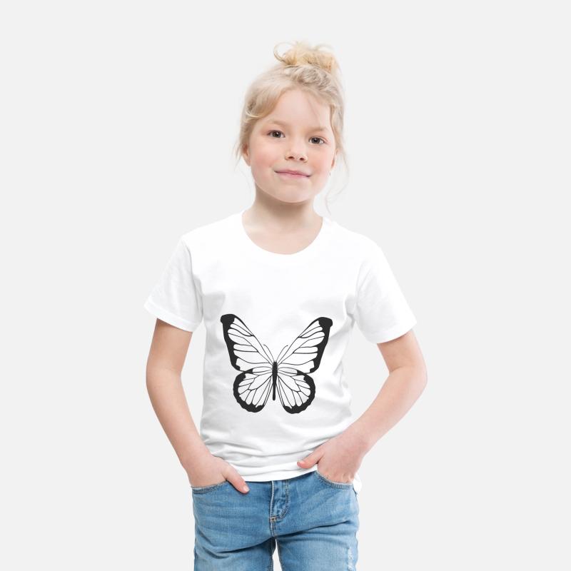 Silver Abstract Butterfly