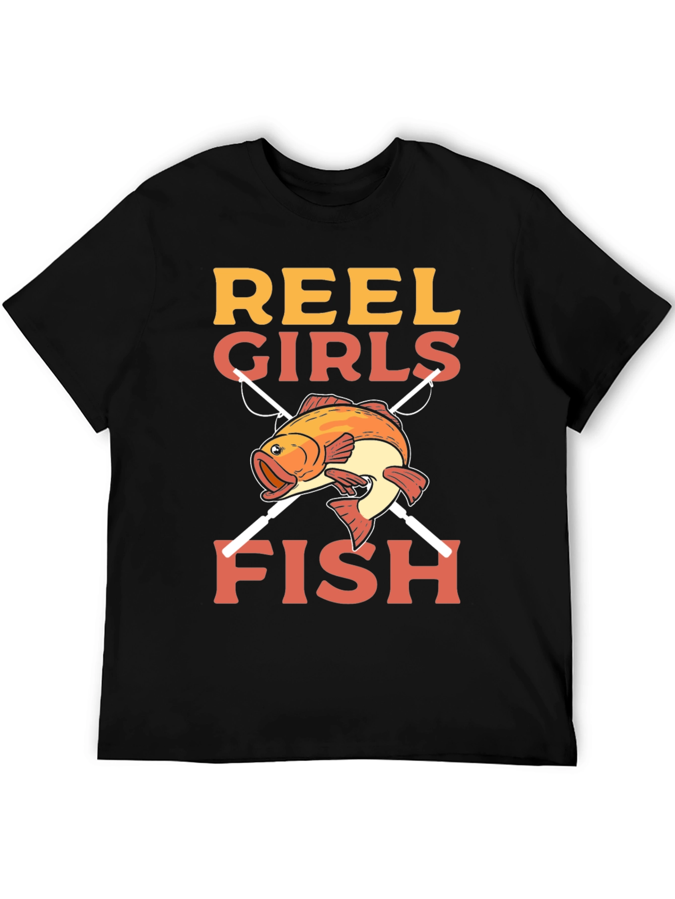 Reel Girls Fish Graphic T-Shirt