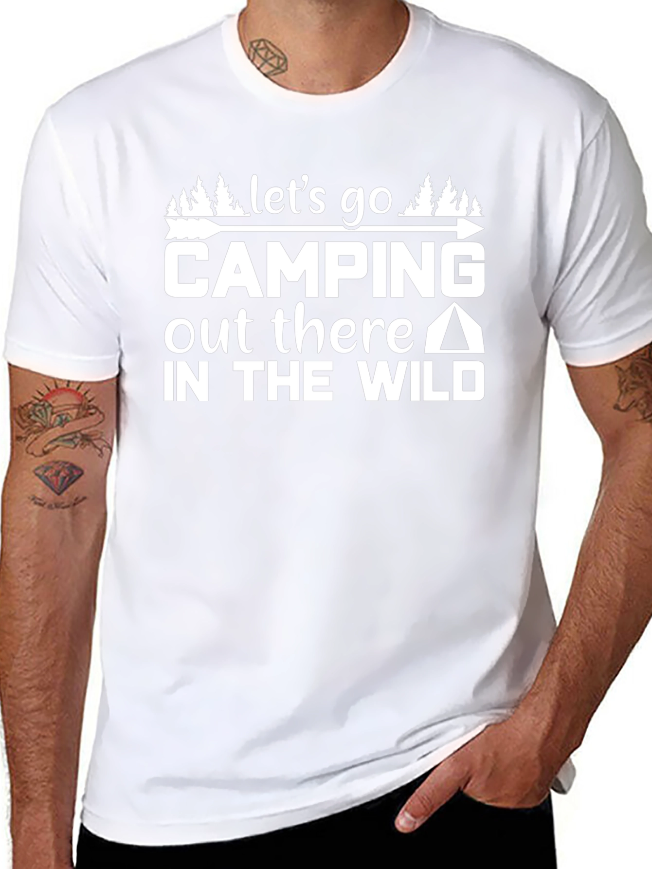 Camping Adventure Graphic Tee