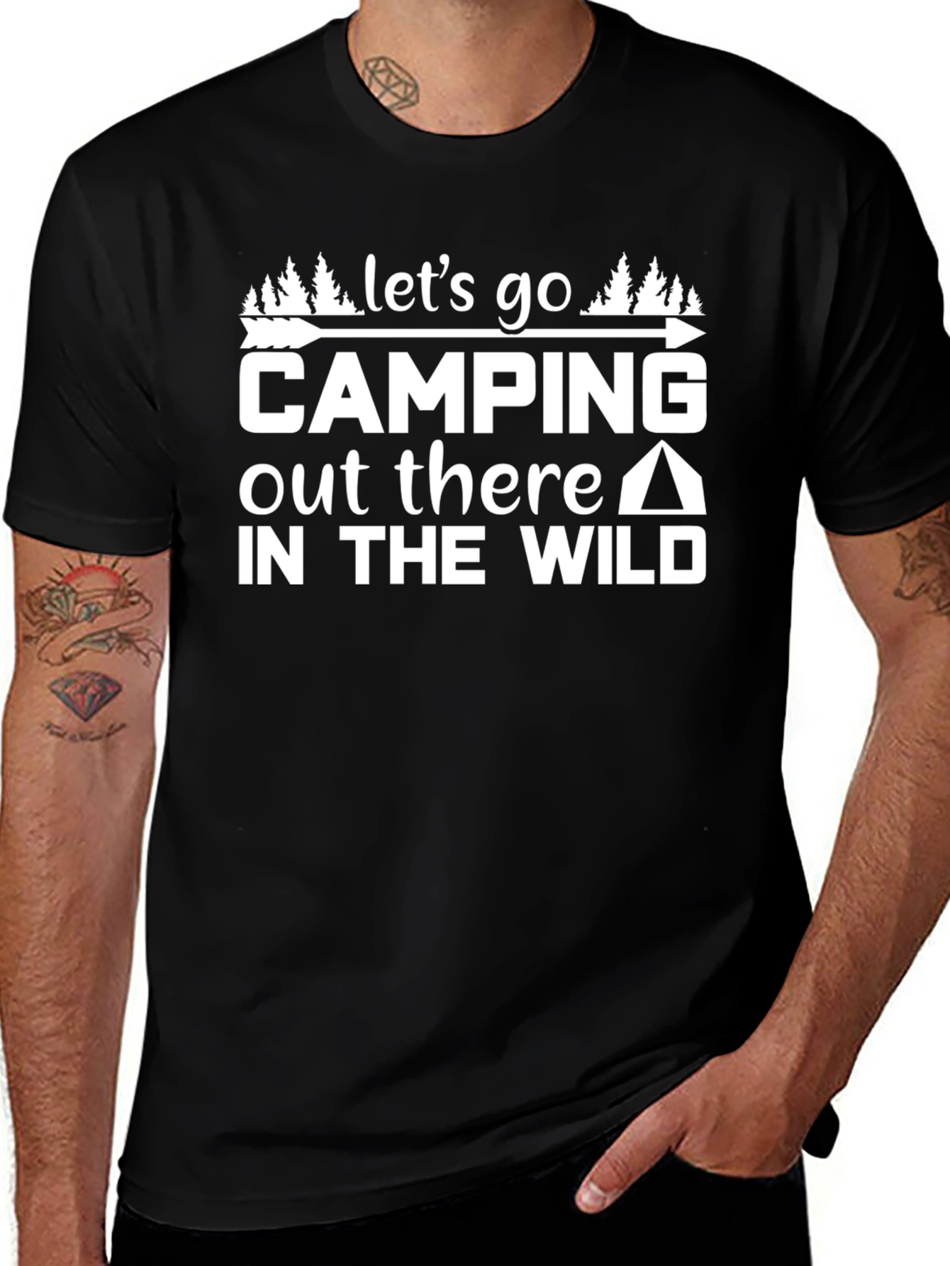Camping Adventure Graphic Tee