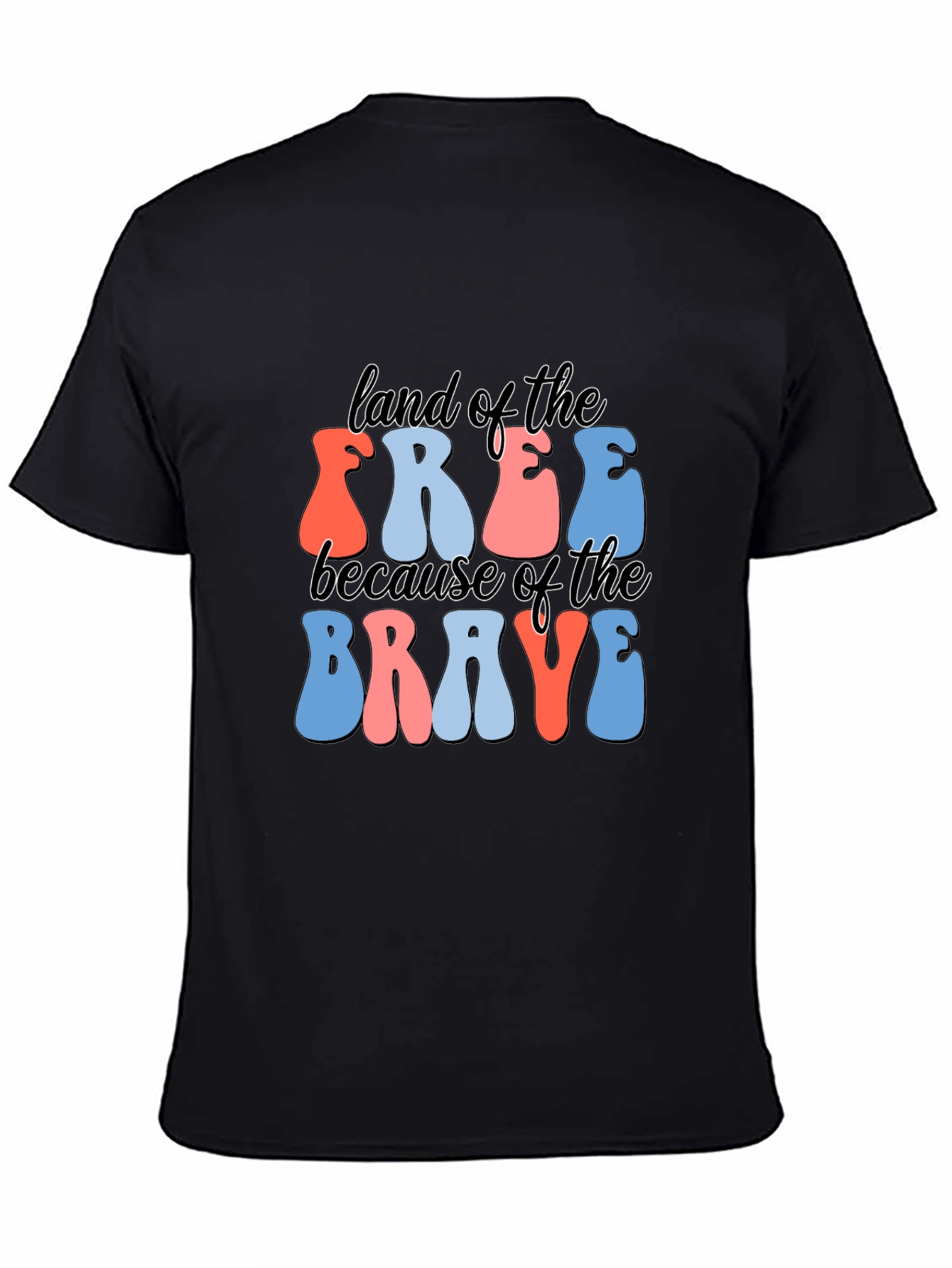 Land of the Free Patriotic T-Shirt
