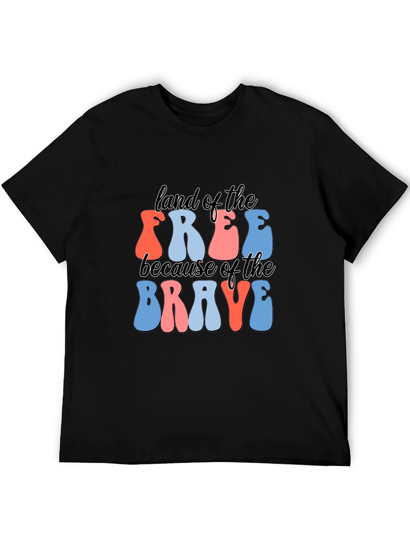 Land of the Free Patriotic T-Shirt