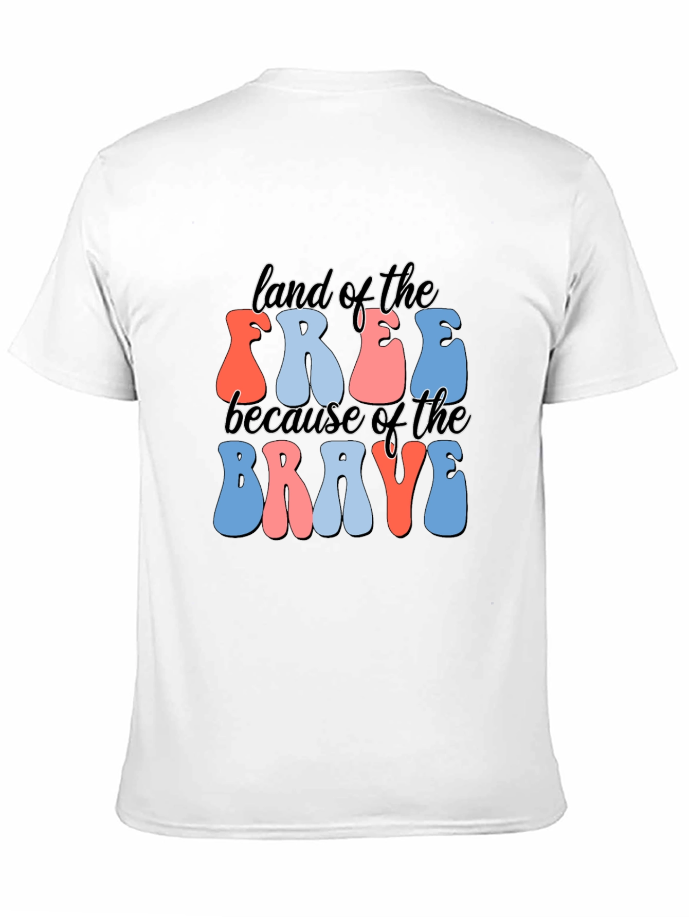 Land of the Free Patriotic T-Shirt