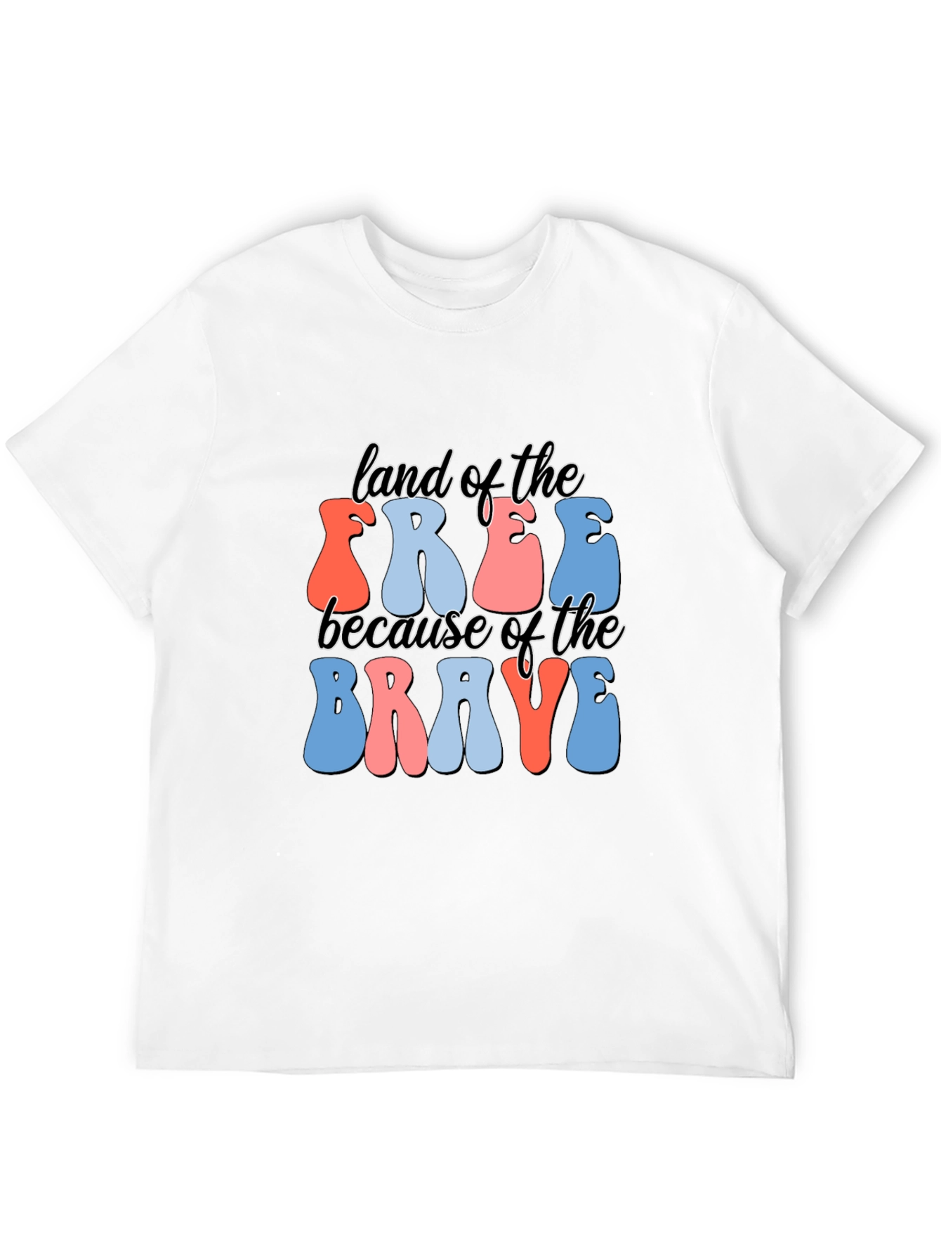 Land of the Free Patriotic T-Shirt