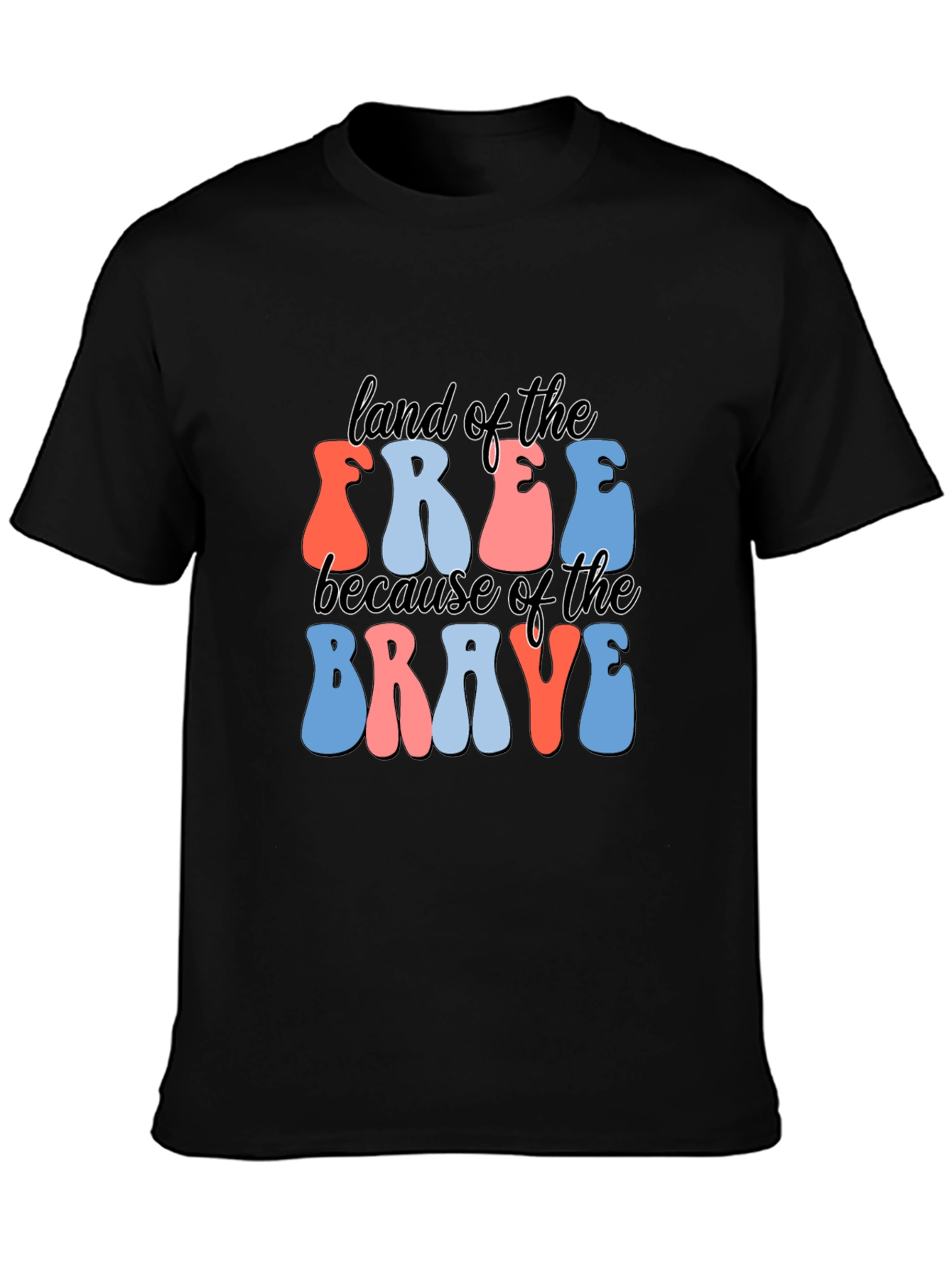 Land of the Free Patriotic T-Shirt