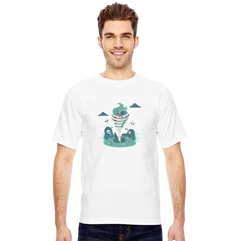 Skulls Blowing Around The Tornado