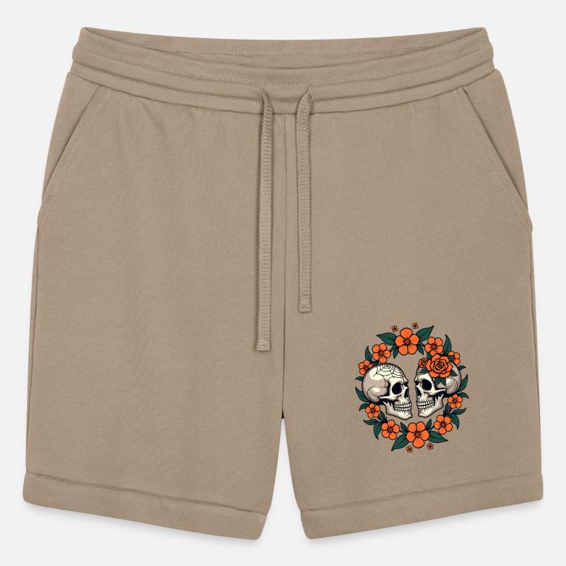 Skulls & Flowers Dark Aesthetic Floral