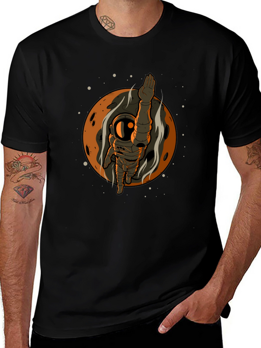Astronaut Graphic T-Shirt - Space Adventure Tee