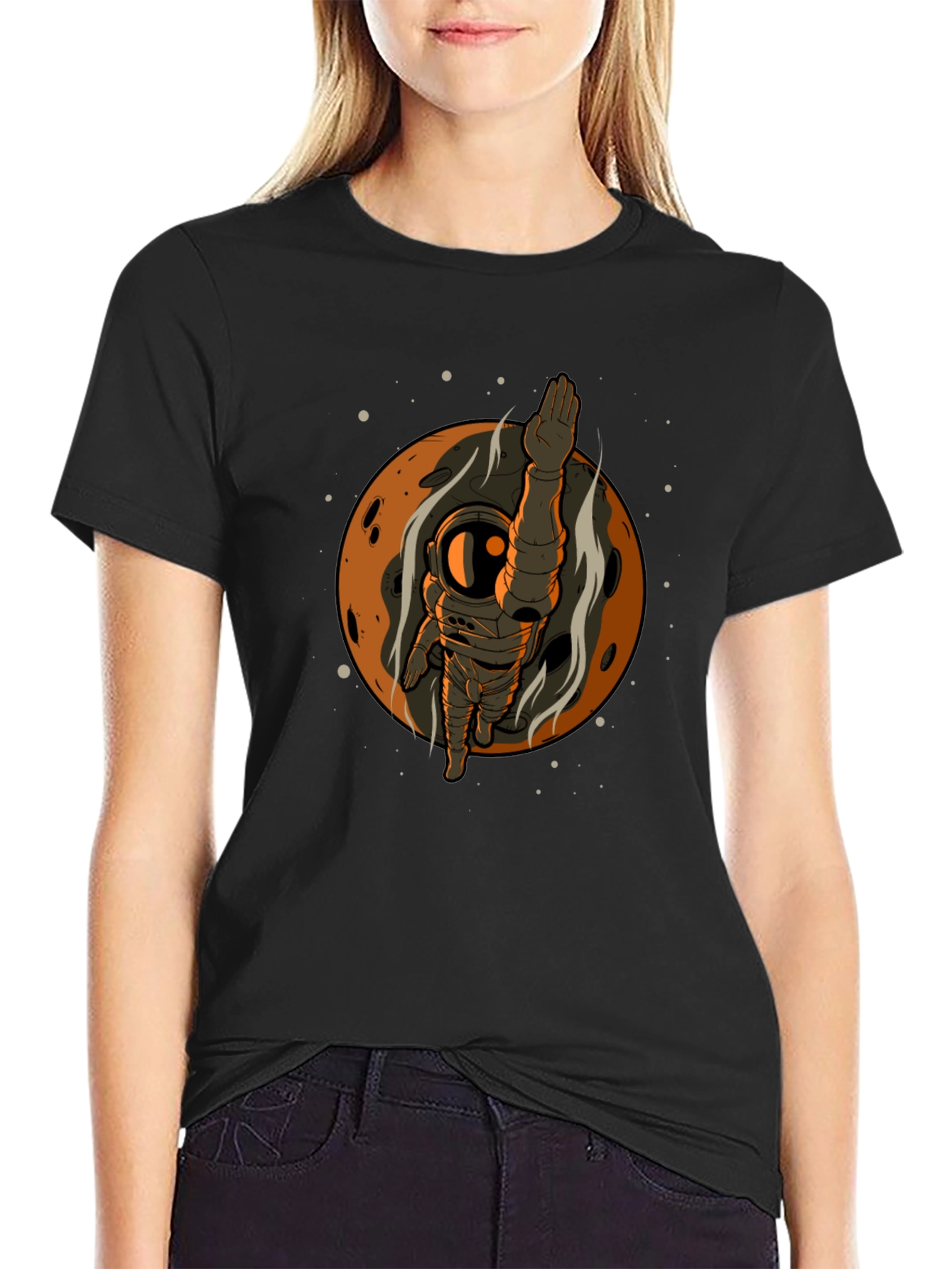 Astronaut Graphic T-Shirt - Space Adventure Tee