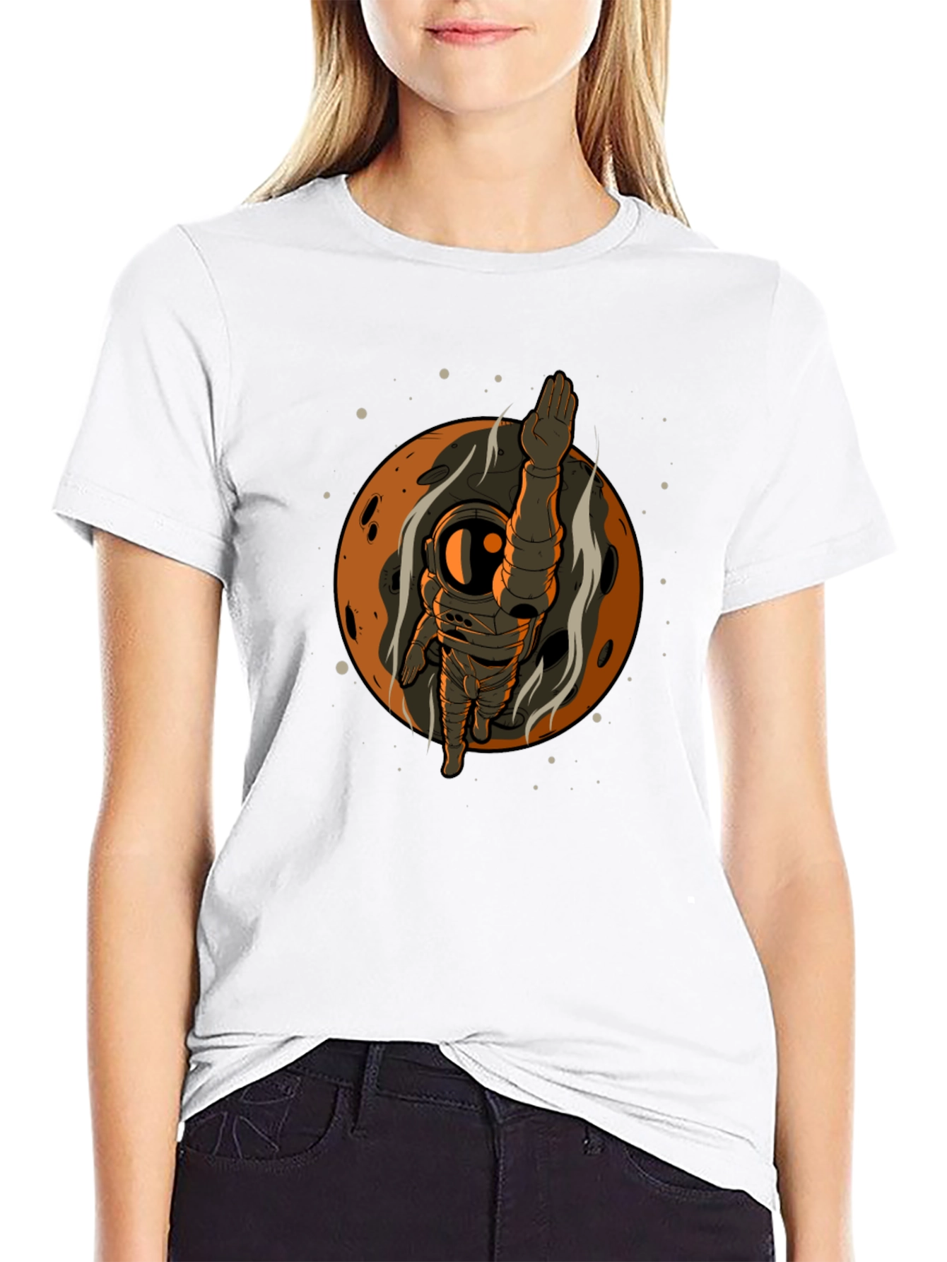 Astronaut Graphic T-Shirt - Space Adventure Tee