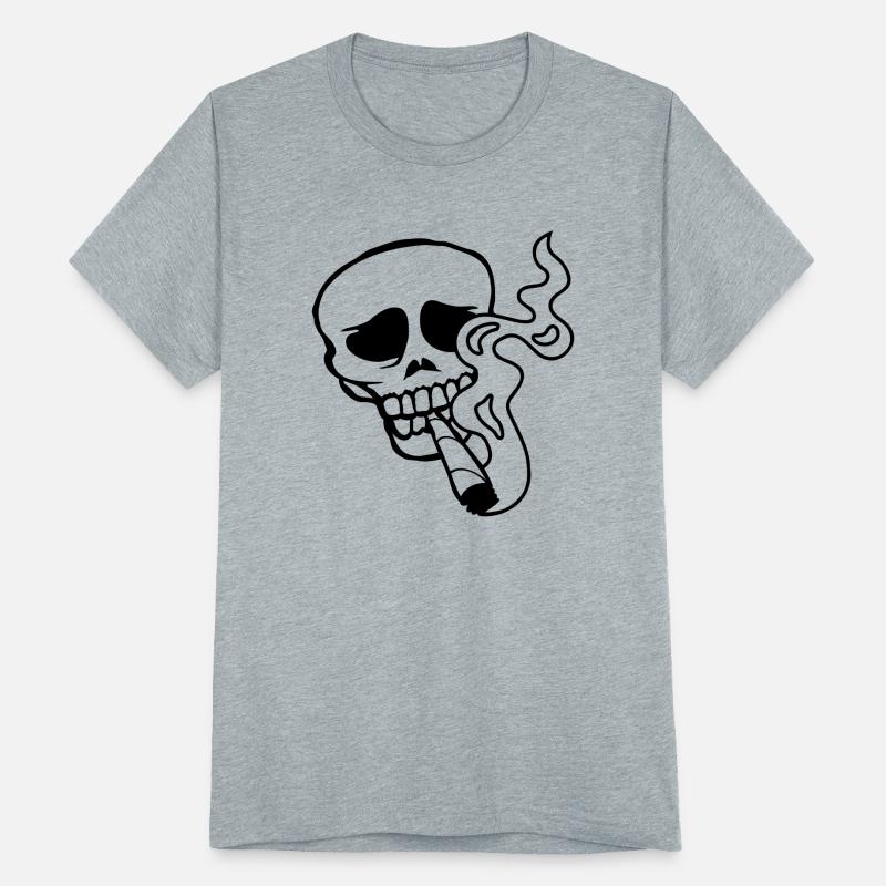 smoke joint skull weed