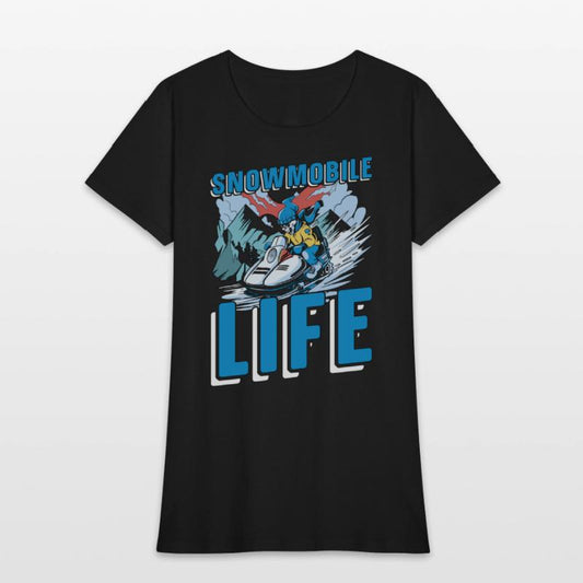 Snowmobile Life Motorsport Mountain Winter Sports