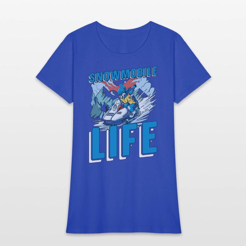 Snowmobile Life Motorsport Mountain Winter Sports