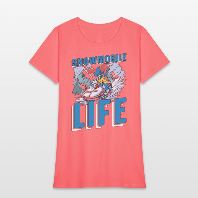 Snowmobile Life Motorsport Mountain Winter Sports