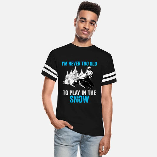 Snowmobile Men Dad Snowmobiling Winter Sport