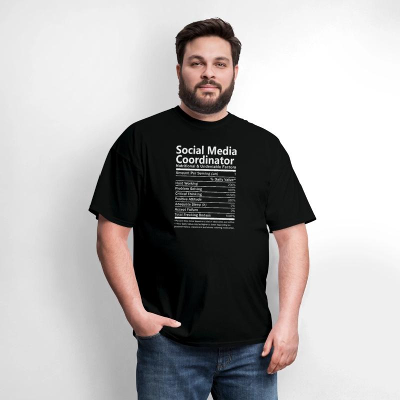 Social Media Coordinator T Shirt - Nutritional And