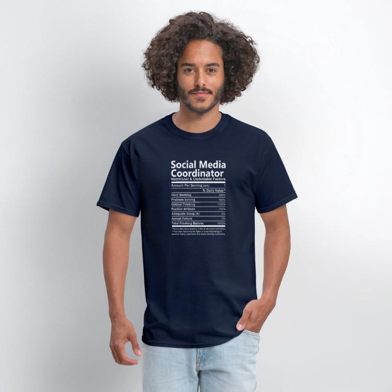 Social Media Coordinator T Shirt - Nutritional And