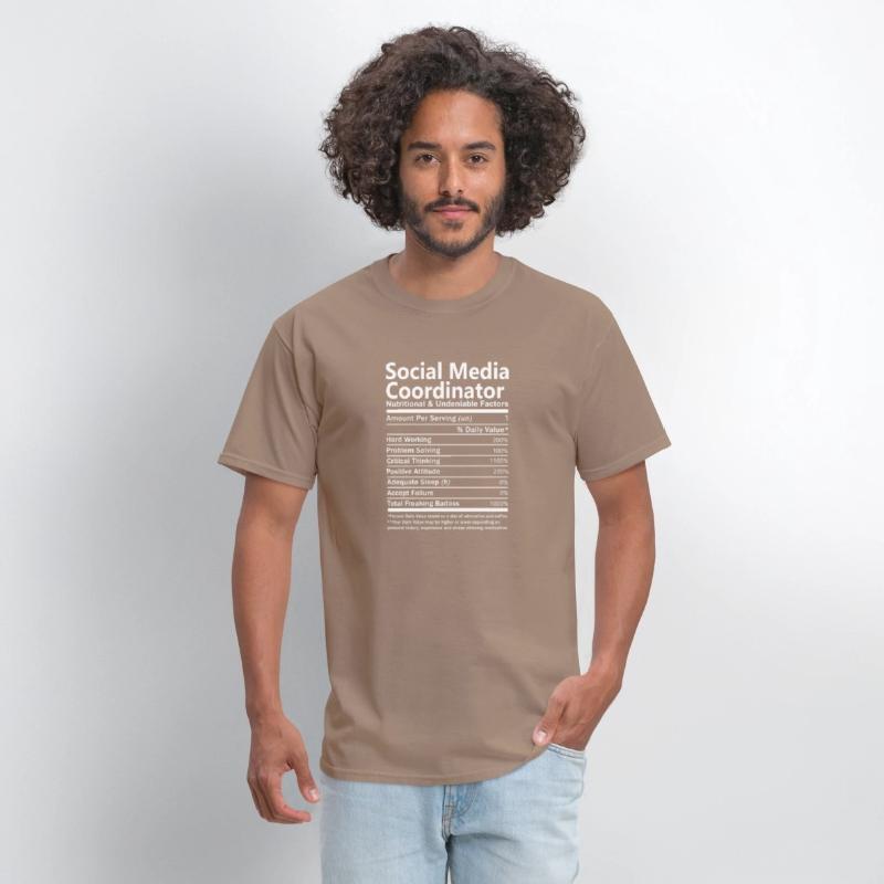 Social Media Coordinator T Shirt - Nutritional And