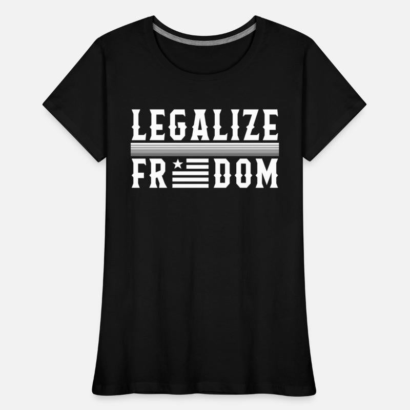 Socialist Shirt, Legalize Freedom American Flag