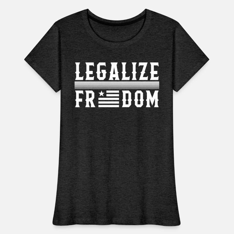 Socialist Shirt, Legalize Freedom American Flag