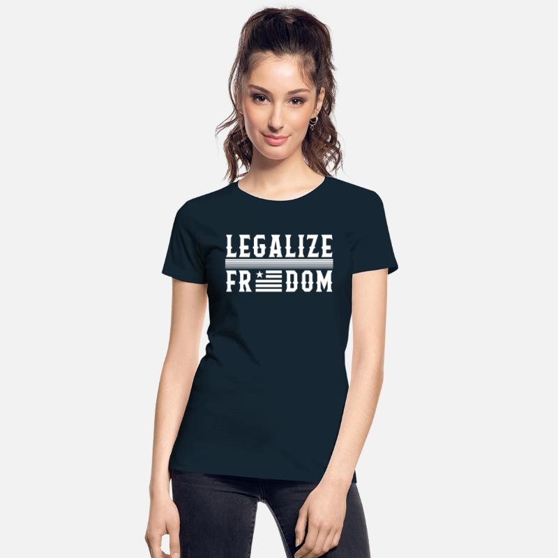 Socialist Shirt, Legalize Freedom American Flag