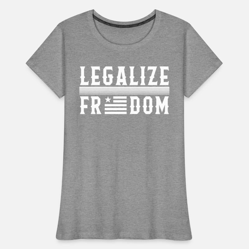 Socialist Shirt, Legalize Freedom American Flag
