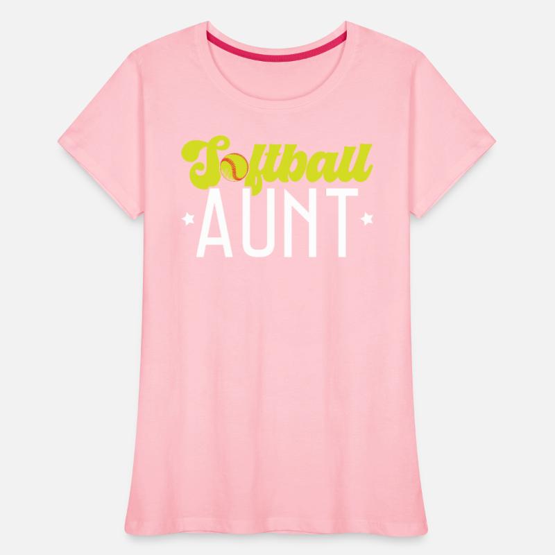 Softball Aunt Softball Player Pitcher Catcher