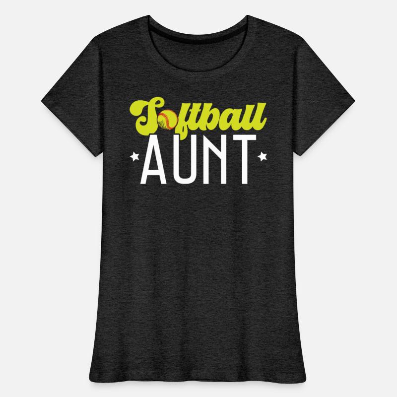Softball Aunt Softball Player Pitcher Catcher