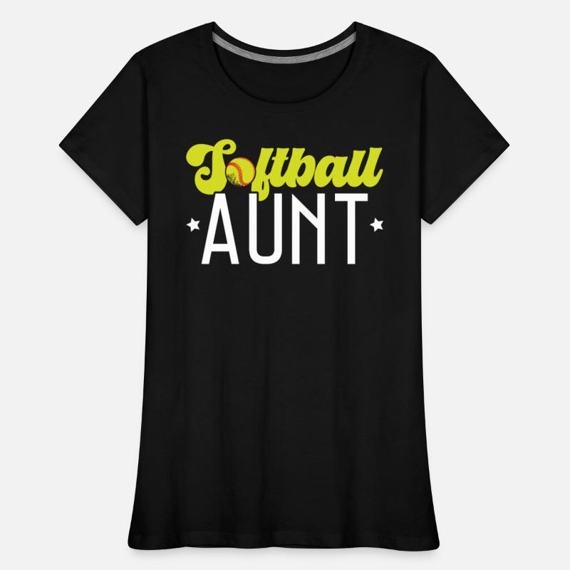 Softball Aunt Softball Player Pitcher Catcher